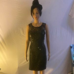 Jessica Simpson Black sequin dress size 10